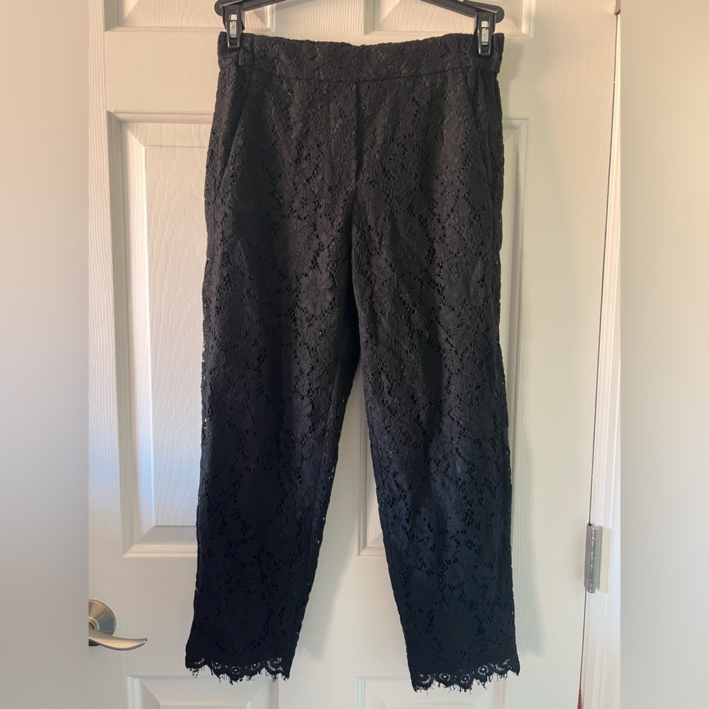 J. Crew Easy Lace Pants
